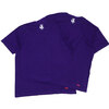 Supreme × Hanes 21SS Tagless Tee 2-pack PURPLE画像