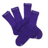 Supreme × Hanes 21SS Crew Socks PURPLE画像