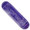 Supreme 21SS KAWS Chalk Logo Skateboard PURPLE画像