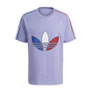 adidas TRICOL TEE LIGHT PURPLE GQ8922画像