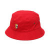 THE SIMPSONS × SECRET BASE × atmos BART BUCKET HAT RED MAT21-S041画像