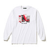 Kinetics PLANNING L/S T-SHIRT WHITE KS21LST02画像