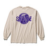 Kinetics SABOTAGE L/S T-SHIRT BEIGE KS21LST01画像