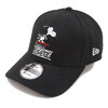 NEW ERA 9FORTY PEANUTS ピーナッツ スヌーピー スケートボード ブラック 12653776画像