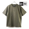 NEW ERA 半袖 コットン Tシャツ ヘビーウェイト クラシックロゴ ミニ オリーブ 12674171画像