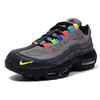 NIKE (WMNS) AIR MAX 95 EOI "EVOLUTION OF ICONS" LIGHT CHARCOAL/BLACK/UNIVERSITY RED DD1502-001画像