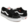 VANS SKATE SK8-LOW BLACK / WHITE VN0A5FCFY28画像