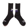 JUST NOISE ORIGINAL COTTON SOCKS BLACK KS21SPSK01画像