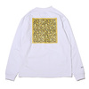 THE SIMPSONS × atmos LEOPARD LS TEE WHITE MAT21-S018画像