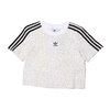 adidas CROPPED TEE MULTI COLOR/WHITE/TALC HB4756画像