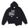 WTAPS 21SS RAGS HOODED BLACK 211ATDT-CSM39画像