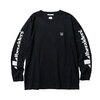 Liberaiders TRIANGLE LOGO L/S TEE -BLACK- 735022101画像