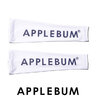 APPLEBUM Logo Arm Sleeve (Double) WHITE NAVY画像