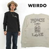 WEIRDO SHRUNKEN HEAD L/S HENRY T-SHIRTS 21SS27画像
