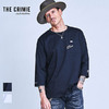 CRIMIE LETTERING LOGO POCKET 7th SLEEVE T SHIRT CR1-02A1-CH01画像
