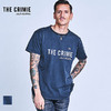 CRIMIE VINTAGE OVERDYE LOGO T SHIRT CR1-02A1-CS02画像