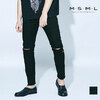 MSML/MUSIC SAVED MY LIFE SUMMERTIME BLACK SKINNY PANTS画像