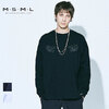 MSML/MUSIC SAVED MY LIFE TIGER EMBROIDERY BIG LONG SLEEVE TEE M21-02A1-TL01画像