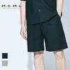 MSML/MUSIC SAVED MY LIFE ONE TUCK WIDE SHORTS M21-02A1-PS02画像