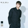 MSML/MUSIC SAVED MY LIFE OPEN COLLAR LONG SLEEVE SHIRT M21-02A1-SL01画像