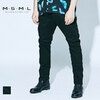MSML/MUSIC SAVED MY LIFE BLACK SARROUEL SKINNY PANTS M11-02A1-PL04画像