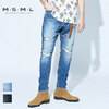 MSML/MUSIC SAVED MY LIFE SARROUEL SKINNY DESTROY DENIM PANTS M11-02A1-PL03画像