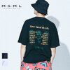 MSML/MUSIC SAVED MY LIFE GRAPHIC USED BIG TEE M11-02A1-TS02画像