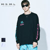 MSML/MUSIC SAVED MY LIFE BUTTERFLY GRAPHIC LONG SLEEVE TEE M11-02A1-TL01画像