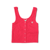 GUESS SL GUESS LOGO CROP TANK PINK W0GI71R9I50-G6Y画像
