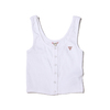 GUESS SL GUESS LOGO CROP TANK WHITE W0GI71R9I50-G01画像