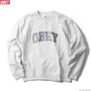 OBEY SPECIALITY FLEECE "OBEY SPORTS III CREW" (ASH GREY)画像
