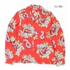 SUN SURF L/S RAYON HAWAIIAN SHIRT "MACINTOSH UKULELE" SS28555画像