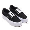 DC SHOES Ws TRASE PLATFORM BLACK/WHITE DW211009-BKW画像