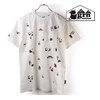 grn outdoor HIASOBI CAMPER BONFIRE S/S TEE WHITE GO0106F画像