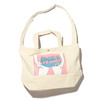 atmos × 古塔つみ TOTE BAG OFF WHITE ATCN-003-OWT画像