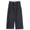 STUDIO NICHOLSON SELVEDGE DENIM SUEDE-HEAD SLACK SNM-029画像