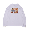 COCA-COLA atmos GIRLS LS TEE WHITE MAT21-S024画像