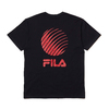 FILA × HELLRAZOR LOGO T SHIRT BLACK FS3011-08画像