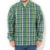STUSSY Classic Zip Up Plaid L/S Shirt 1110160画像