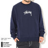 STUSSY Stock Applique Crew Sweat 118419画像