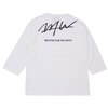 WTW FOOTBALL 3/4 SLEEVE WHITE画像
