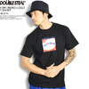 DOUBLE STEAL FONTREND LOGO T-SHIRT -BLACK- 911-14005画像