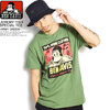 BEN DAVIS JEREMY FISH SPECIAL TEE -ARMY GREEN- BDUS-0090画像