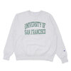 Champion UNIVERSITY OF SAN FRANCISCO Reverse Weave Sweat SILVER GREY画像