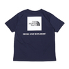 THE NORTH FACE S/S BACK SQUARE LOGO TEE TNF NAVY NT32144-NY画像