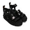 Dr.Martens BLAIRE CHUNKY 3 STRAP SANDAL BLACK BRANDO BLACK 24191001画像