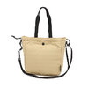 MEI Flat kinchaku shoulder bag BEIGE 213002画像