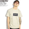 DOUBLE STEAL GOOD BOX LOGO T-SHIRT -SILVER/GRAY- 911-14008画像