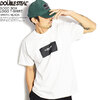 DOUBLE STEAL GOOD BOX LOGO T-SHIRT -WHITE/BLACK- 911-14008画像