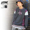 LEFLAH DRAWCORD CREW NECK SWEAT画像